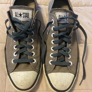 Dark gray Converse All Stars Sz 9.5
